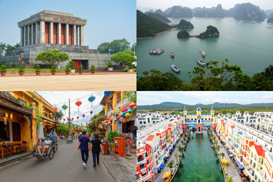 Itinéraire suggéré pour un voyage Vietnam en famille (7 à 10 jours)