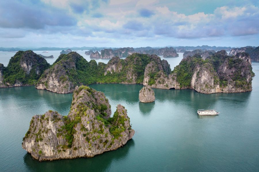 La baie d'Ha Long - Merveille naturelle du Vietnam